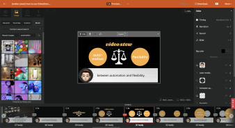 VideoStew: Turn Your Message into a Video, Just as You Imagined