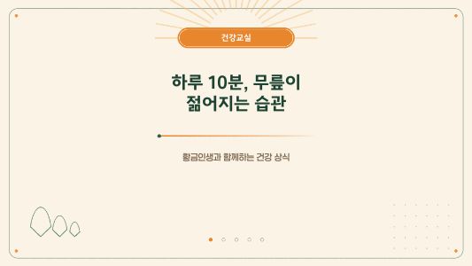 황금인생 시니어
