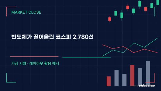 MARKET 시황 브리핑 팻 (가로, 20슬롯)